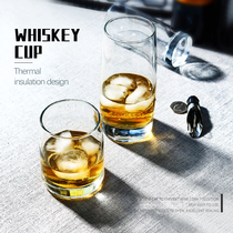 Room water cup female transparent glass set housebreakfast milk juice drink in wind large capacity water cup