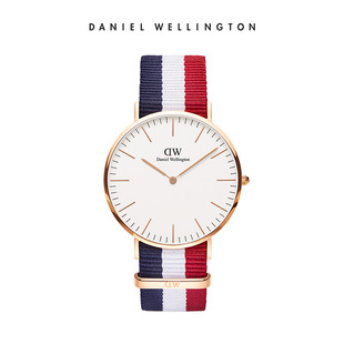 daniel wellington daniel wellington dw watch men's 40mm classic woven large dial men's watch