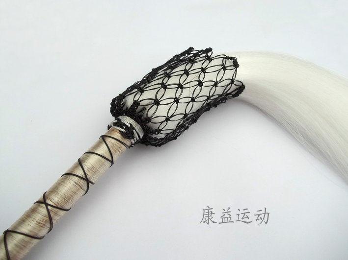 佛尘 太极佛尘 木兰拂尘 太极甩子 仿马尾戏剧佛尘 武术表演道具