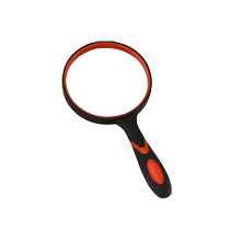 High-definition anti-fall handheld magnifying glass 10 times for children students kindergarten reading for the elderly font expansion for the elderly