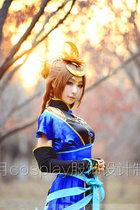 King of Glory cosplay Womens Clothing Characters Cai Wenji cos Clothing Characters to Design Custom