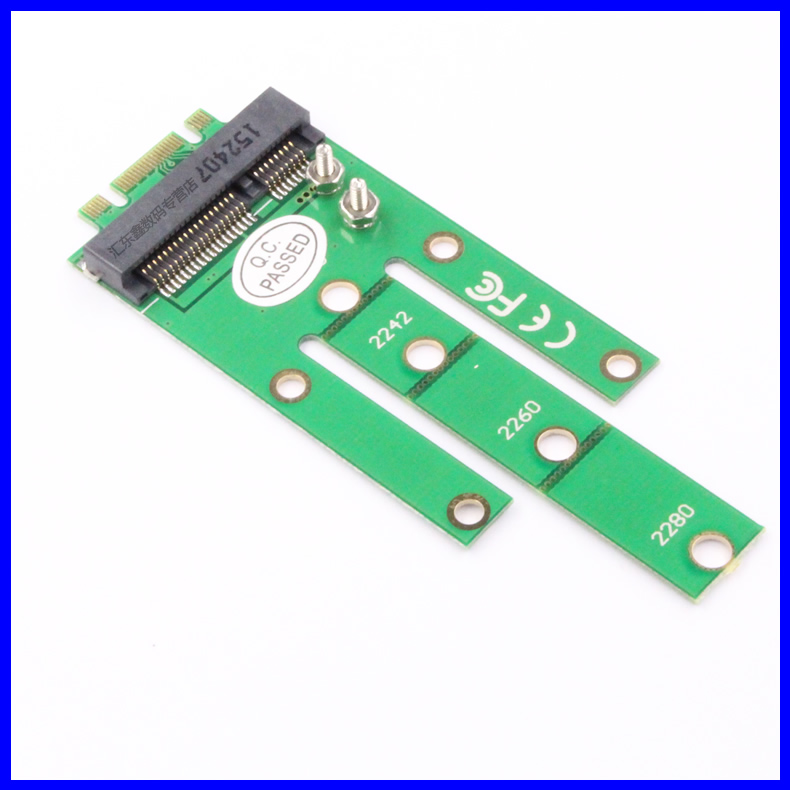 m2 ngff to msata adapter card test card motherboard ngff to msata ssd solid state drive adapter card
