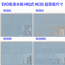 (EVO)MG 1:100 NC05 HIQ style general warning system (super original size) special water paste