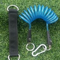 Special safety rope for electric wrench plus electric wrench straps a set of thick steel wire racks for carpentry with small hooks