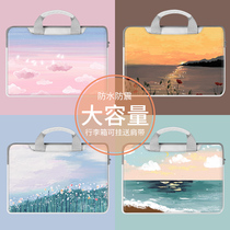 Laptop Hand bag 15 6 inch for Lenovo Huawei 14 Apple macbookpro13 case Dell HP ASUS thinkpad case 17 oblique span