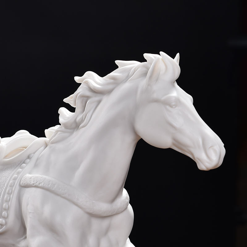 Oriental clay ceramic horse furnishing articles in plutus feng shui office desktop decoration/immediately