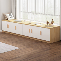 Floating window cabinet floor cabinet free combination storage cabinet floor-to-ceiling window cabinet low cabinet balcony cabinet storage cabinet