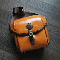 Sony micro single a6300 camera bag cute shoulder A7Rm3 photography bag Canon 200D single reverse bag retro literature