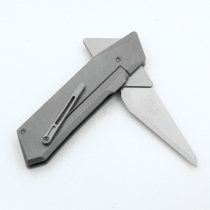 Shackle II2 Generation Titanium Alloy Cut Paper Knife CKB2 Heavy Fast Open Folding Beauty Artificial Knife Outdoor Defense Multifunction EDC