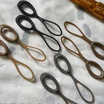 Zipper military high-strength accessories stretch zipper head TPU material durable pair of EDC extension DIY accessories