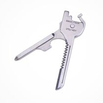 Outdoor 6-in-1 multifunctional Swiss swisstech technology tools portable key combination EDC multi-purpose tool knife