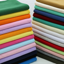 Pure cotton stretch knitted threaded fabric Summer T-shirt thin clothing closure 1*1 ribbed neckline cuffs pants waist