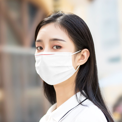 口罩女夏季小脸一次性三层薄款50个