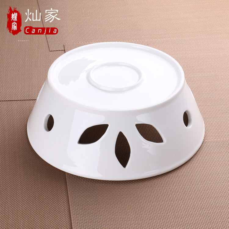 Can is home heating furnace of the heat preservation tableware Can diy ceramic based lotus expressions using furnace pan fish 0