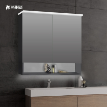 Bathroom smart mirror cabinet wall-mounted toilet mirror with rack waterproof storage toilet toilet vanity mirror