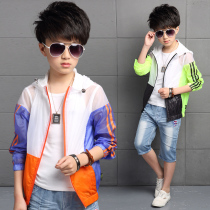 Kids Boys Coat Thin Summer 2022 New Kids Clothes Boys 710 Middle and Large Children Korean Style 13 Years Tide Coat