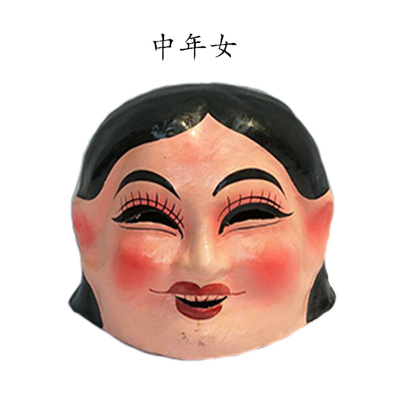 大头娃娃头套娃娃头面具大头人秧歌服装舞狮舞龙儿童成人社火道具