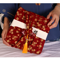 Solid wood childrens bowl and tableware set Send best friend gift newlywed housewarming gift Retro wooden creative new home bride