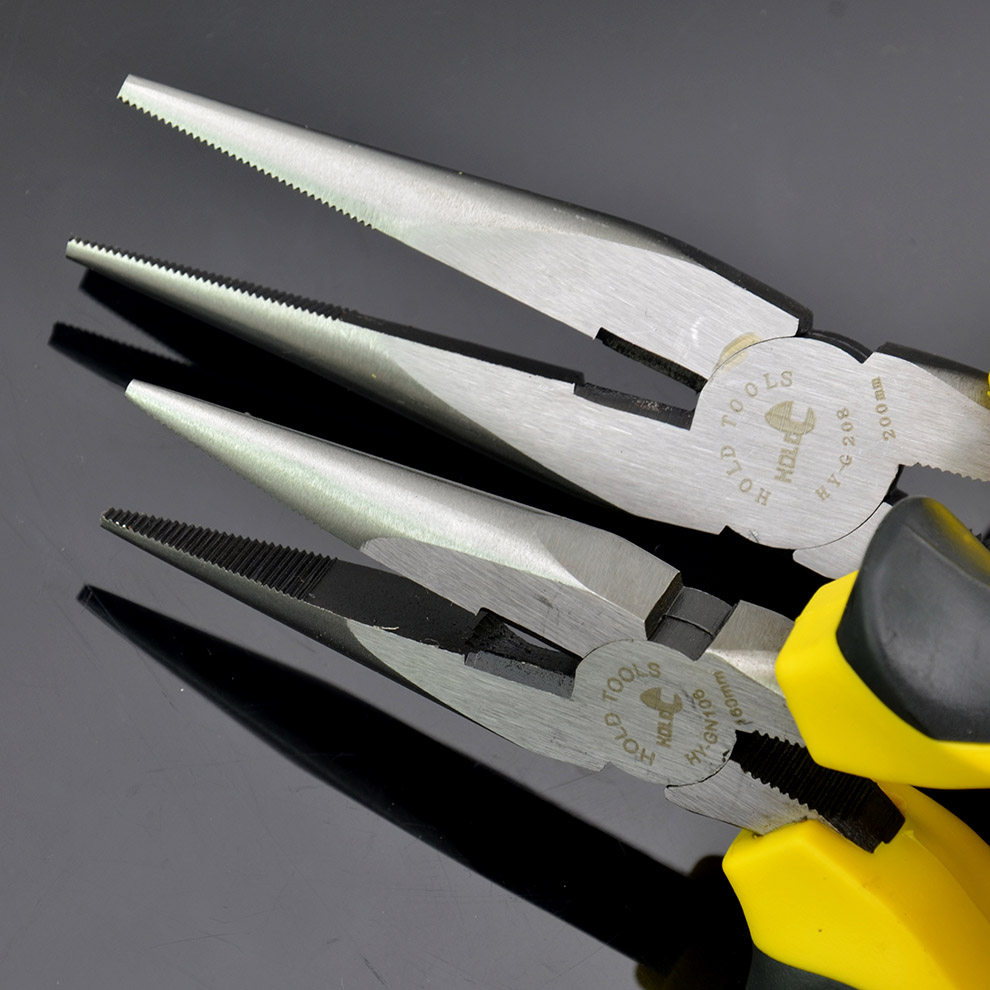 hold 出口欧式多功能尖嘴钳子 斜口钳6寸8寸电子尖头钳尖口钳