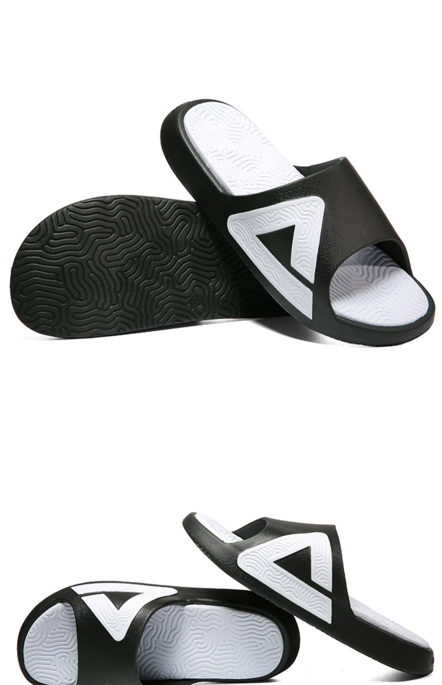 匹克态极拖鞋潮流男女情侣鞋秋冬凉鞋沙滩太极运动拖鞋小白鞋拖鞋