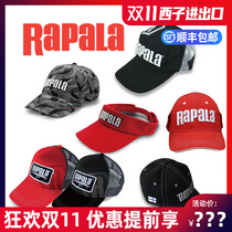 Rapala Night Fishing Cap with LED Light Baseball Cap Sun Visor Fishing Cap Fishing Gear Duck Tongue Cap