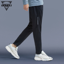 Sports pants male autumn thin-dry pants spring and autumn fitness training pants loose straight trousers male pants