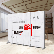 Custom screen partition wall living room folding mobile simple modern bedroom shelter home beauty office folding screen