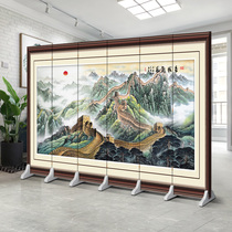 Screen partition Living room Bedroom shielded light extravagant push-pull office Great Wall Mobile minimalist folding small household type home