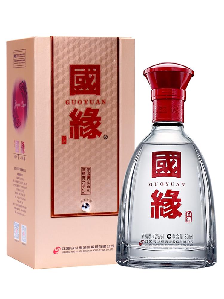42度今世缘白酒整箱500ml6瓶