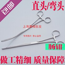 Medical Quality Stainless Steel 24cm Ear Cutting Pliers for Surgery Intestine Pet Dog Ear Cutting Tool Straight Head