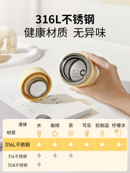 Supor Thermal Water Cup 316L 여성 남성 2025 새로운 진정한 학생 대자원 교사 졸업 선물을 보내는 대용량 Supor Thermal Water Cup 316L 여성 남성 2025 새로운 진정한 학생 대자원 교사 졸업 선물을 보내는 대용량