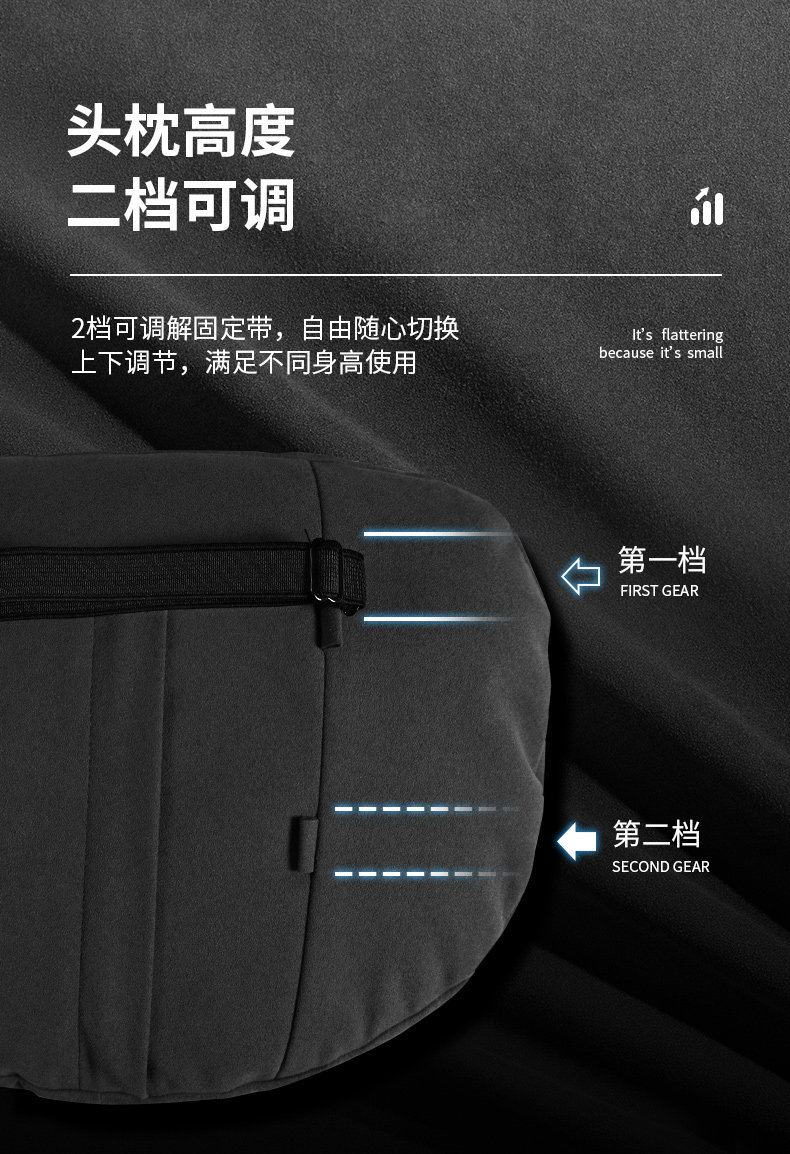 Zeekr Krypton 001 Special 009 Car Headrest Neck Pillow Car Seat Lumbar Support Modified Block Supplies Lumbar Support