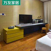 Willstyle Minimalist Office Computer Desk TV Cabinet Dresser Dresser Multifunction Telescopic Desk Bedroom Combined Writing Desk