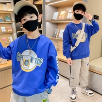 Children's Bottom Shirt 2022 Spring and Autumn Installation New Cool and Fashionable Boys T-shirts Piggy in Long Sleeves