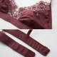 Palace ultra-thin bra sexy eyelashes lace no steel ring no spongeສະດວກສະບາຍນອນນັກສຶກສາ underwear summer