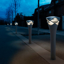 Modern simple waterproof outdoor lawn lamp stigma wall head lamp courtyard garden landscape lamp outdoor engineering lamp