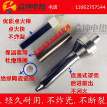 Biomass pellet burner boiler steam generator igniter ignition rod silicon nitride ignition gun