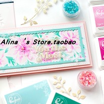 Cutting template DIY mold cutting die greeting card album Scrapbook Making tools English letters