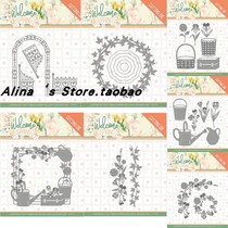 Cutting template DIY mold cutting die greeting card album Scrapbook Making tool combined series