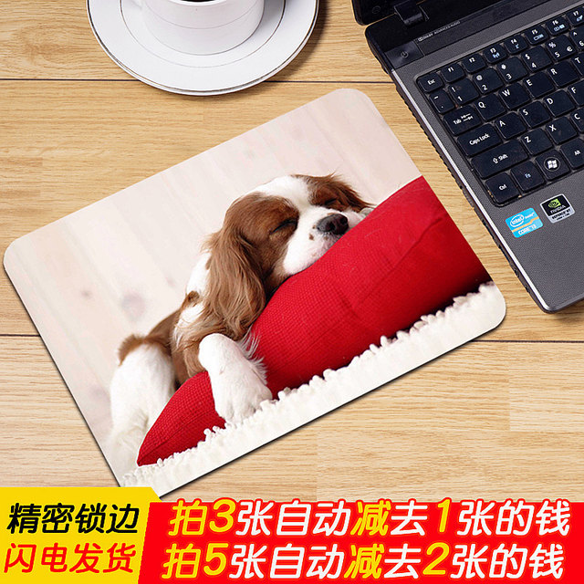 Overlocking cute girl mouse pad wristband custom-made computer oversized notebook game creative animation office shortcut keys male trumpet students keyboard pad desk pad e-sports thickened pad