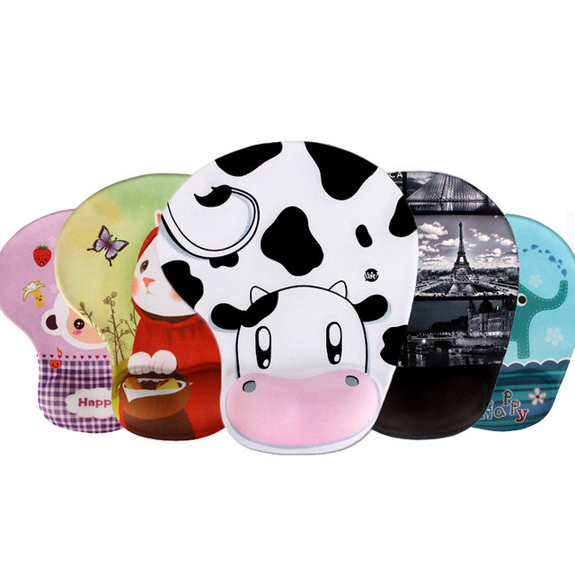 Mengtian Mouse Pad Wristband Cartoon Silicone 3D Hand Holder Computer Home Boys and Girls Mouse Pad Office ສິ່ງດີໆ