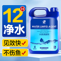 Crazy Stone Fish Tank Water Purifier Water Clarifier Water Purifying Water Cleaner 5L Large Bottle Water Purifier King