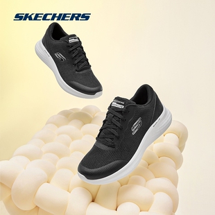 Skechers斯凯奇轻奇｜跑步鞋2023春季新款撞色渐变时尚休闲运动鞋