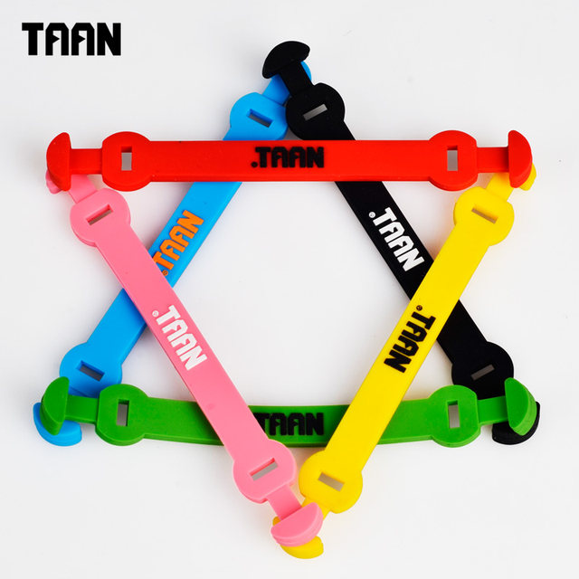 TAAN tennis racket shock absorber double buckle shock absorber ທີ່ມີສີສັນໃຫມ່ ຊິລິໂຄນຊ໊ອກ ການຂົນສົ່ງຟຣີສໍາລັບການສັ່ງ 5 ຂຶ້ນໄປ