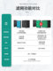 Xiaomi Mijia 공기 청정기 x 필터 요소 최대 4max 필터 AC-M5-SC 냄새 제거에 적응 Xiaomi Mijia 공기 청정기 x 필터 요소 최대 4max 필터 AC-M5-SC 냄새 제거에 적응