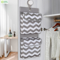 Large capacity wall hanging fabric door rear storage bag hanging hanging wall storage bag hanging wall storage bag