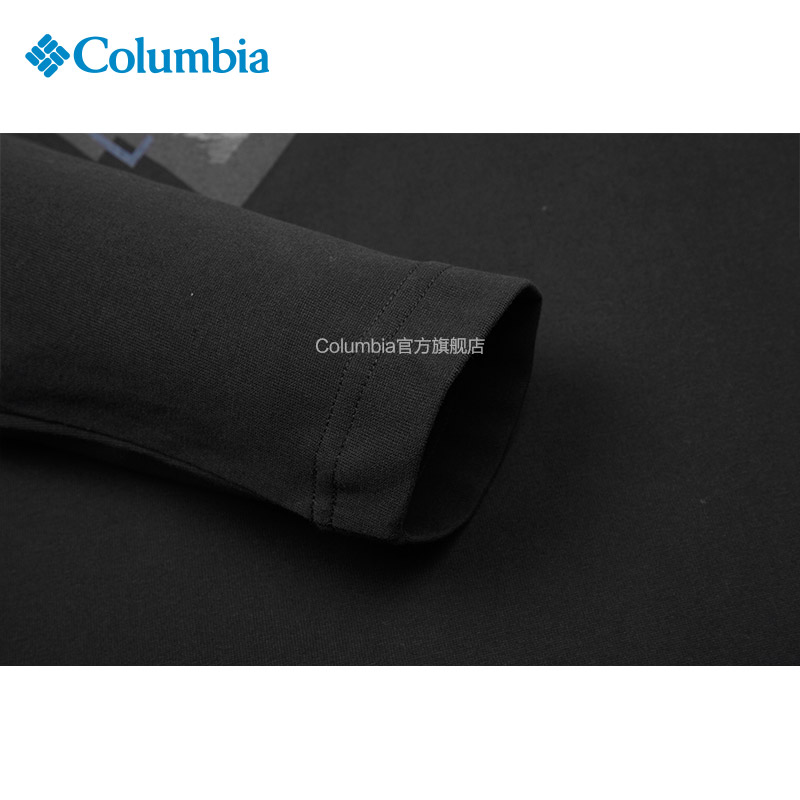 Columbia/哥伦比亚户外男款时尚印花长袖T恤 PM3651产品展示图3