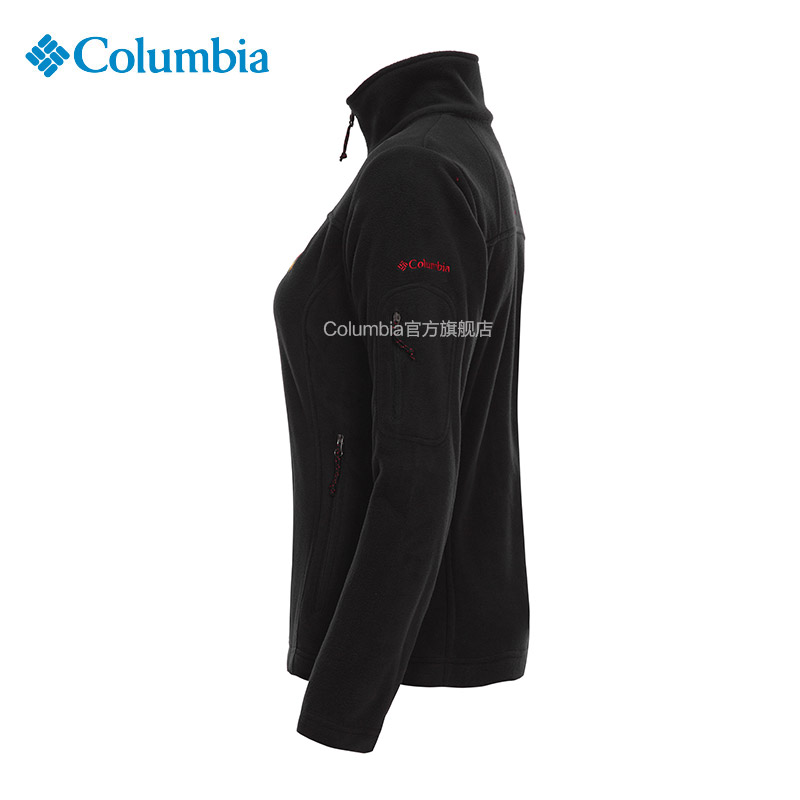 【曼联款】Columbia/哥伦比亚户外女防风保暖立领抓绒衣 XR1473产品展示图4