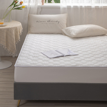 Type A mother-baby grade 100% whole cotton bed Ogasawara single piece pure cotton thickened laminated cotton anti-slip bed cover Schildreth protective cover