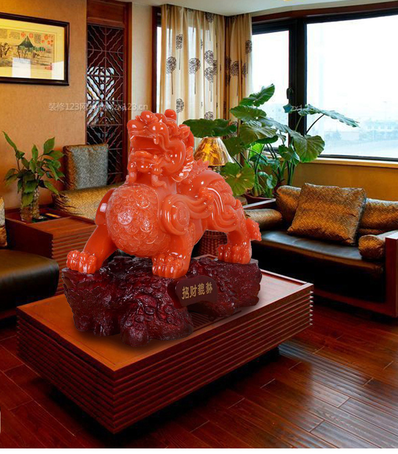 【给利伴】免费领天猫网貔貅摆件招财镇宅客厅玄关办公室桌风水家居